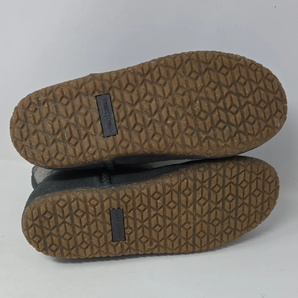 Minnetonka Gray Winter & Rain Boots Faux Fur Lining Size 9